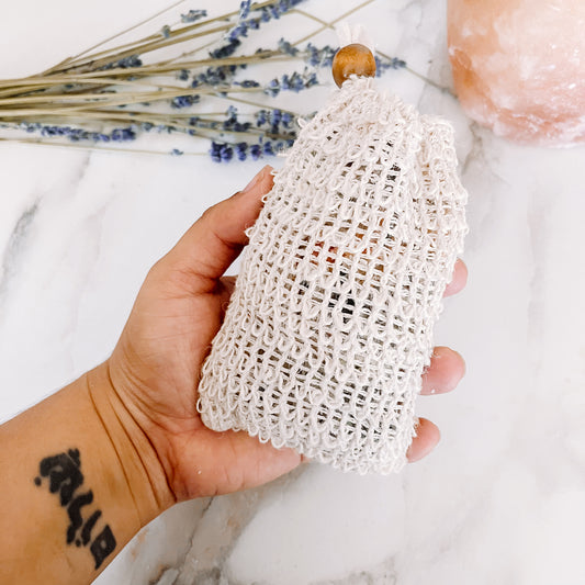 Odds + Ends — soap filled pouch