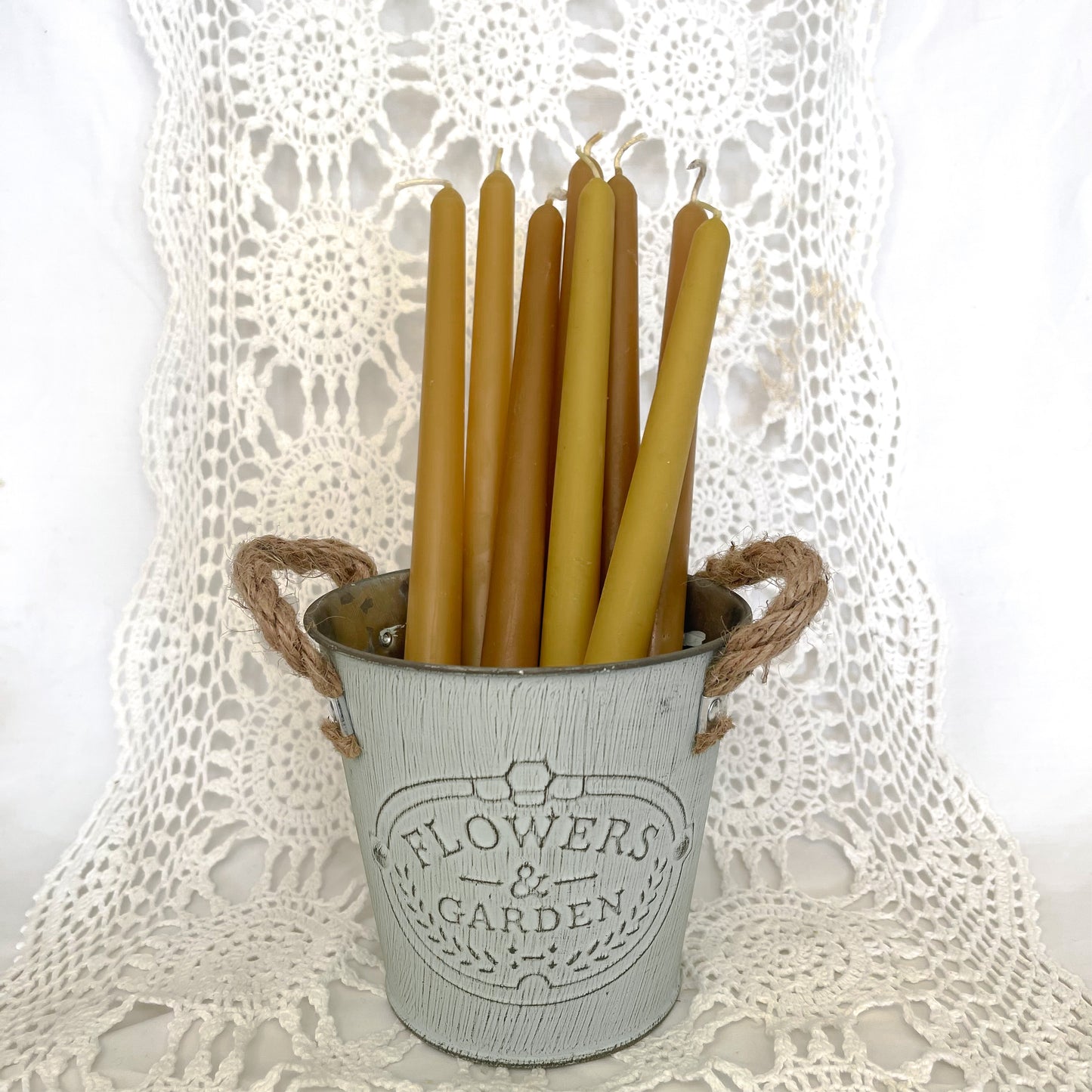 Beeswax Taper Candles | standard size