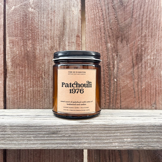 Patchouli 1976 | beeswax + soy candle