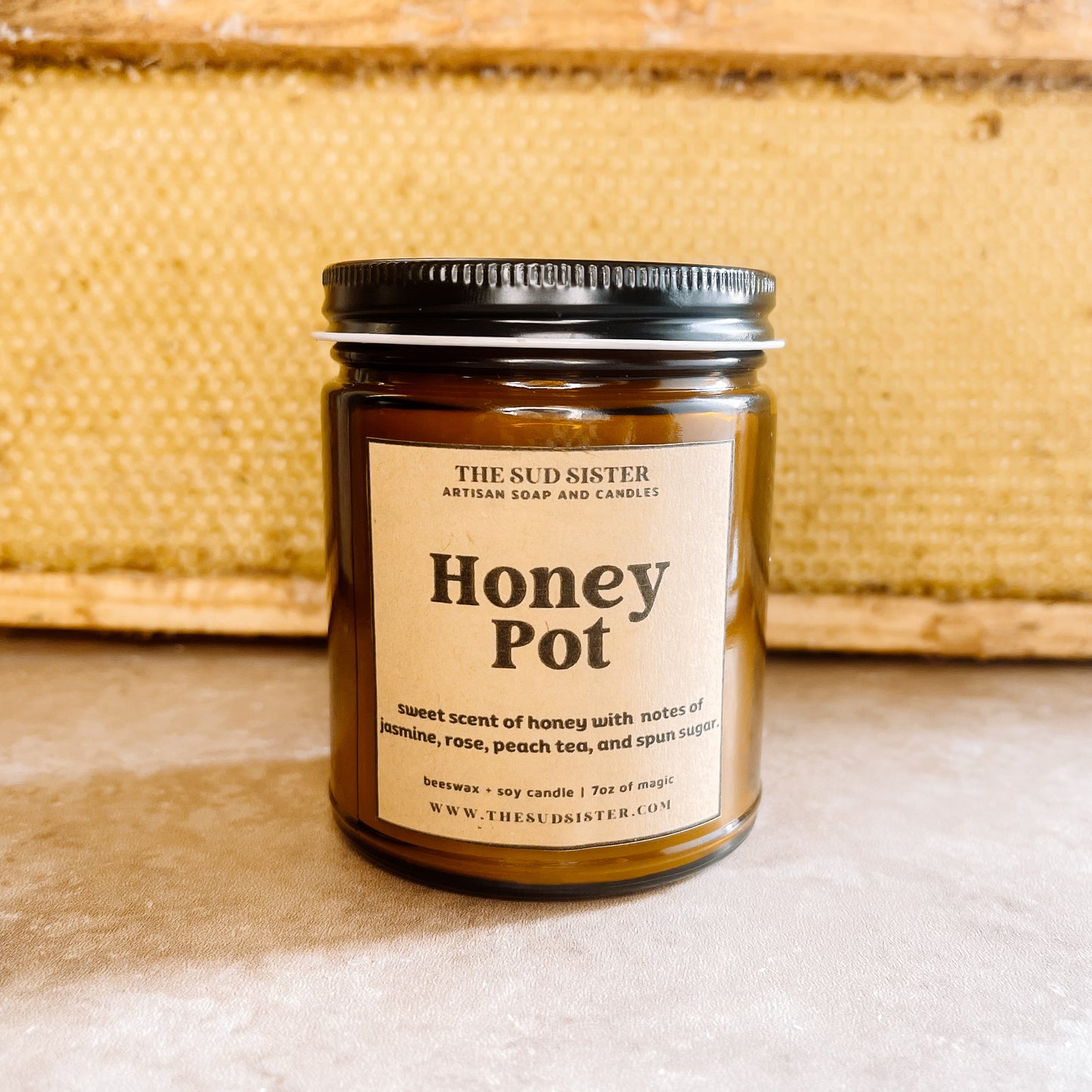 Honey Pot | beeswax + soy candle