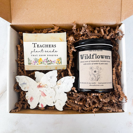 Teacher Appreciation Gift | Soap & Candle Bundle