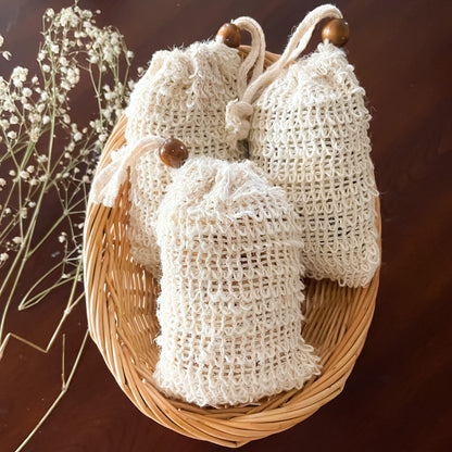 Odds + Ends — soap filled pouch